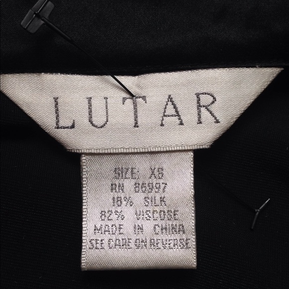 NWOT Vintage velvet burn out sparkle silk blend button front long sleeve top S - Picture 5 of 5